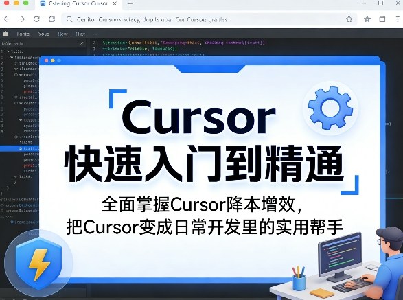Cursor快速入门到精通，全面掌握Cursor降本增效，把Cursor变成日常开发里的实用帮手-翌晨科技网