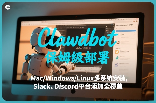 Clawdbot保姆级部署，从入门介绍、Mac/Windows/Linux多系统安装，到Slack、Discord平台添加全覆盖-翌晨科技网