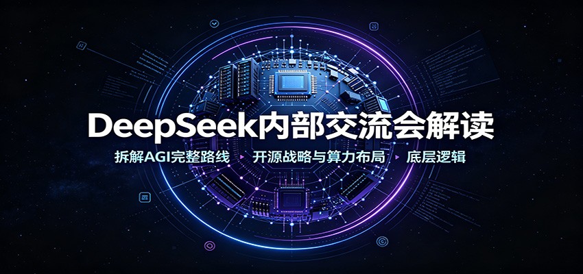DeepSeek内部交流会解读：拆解AGI完整路线，开源战略与算力布局底层逻辑-翌晨科技网