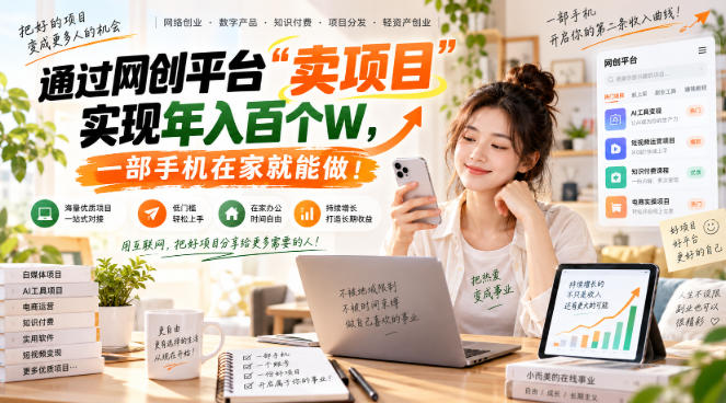 （20682期）【教副业兼职课程】实现月入1-5W！毫无保留的全部教给你，长期稳定项目！-翌晨科技网