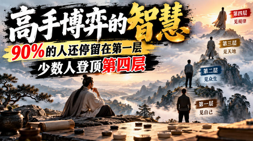 付费文章：高手博弈的智慧，90%的人还停留在第一层，少数人登顶第四层-翌晨科技网