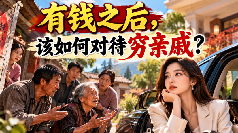 某公众号付费文章：有钱之后，该如何对待穷亲戚？-翌晨科技网
