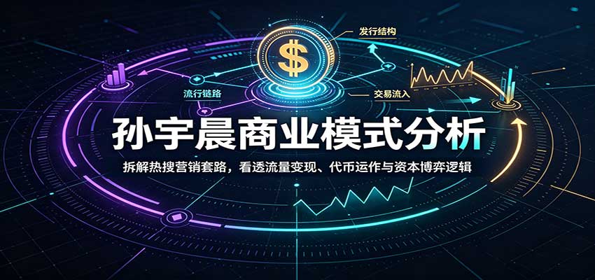 孙宇晨商业模式分析：拆解热搜营销套路，看透流量变现、代币运作与资本博弈逻辑-翌晨科技网