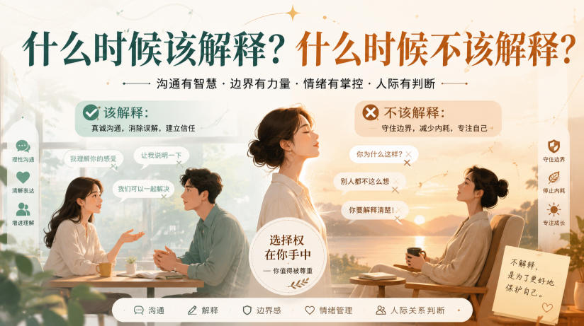 付费文章：什么时候该解释？什么时候不该解释？-翌晨科技网