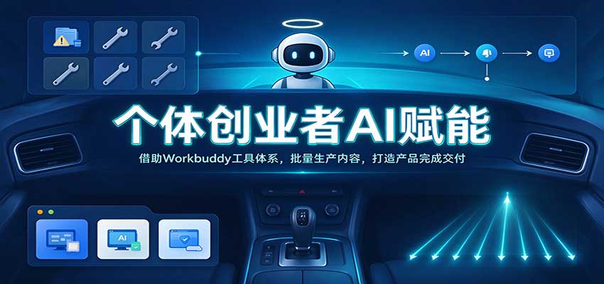 个体创业者AI赋能：借助Workbuddy工具体系，批量生产内容，打造产品完成交付-翌晨科技网