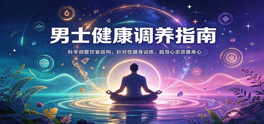 男士健康调养指南：科学调整饮食结构，针对性健身训练，疏导心态改善身心-翌晨科技网