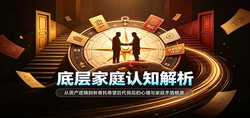 底层家庭认知解析：从资产逻辑剖析寄托希望后代背后的心理与家庭矛盾根源-翌晨科技网