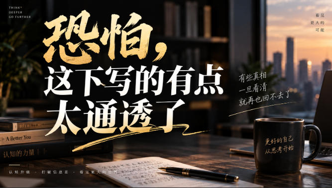 灏泽叔最新付费文章:恐怕,这下写的有点太通透了-翌晨科技网