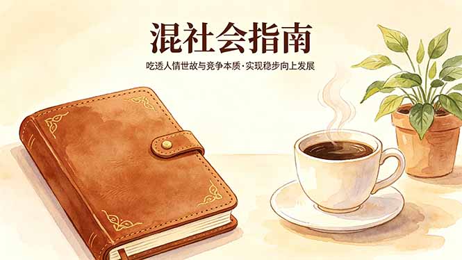 （18282期）付费文章：混社会指南，吃透人情世故与竞争本质，实现稳步向上发展-翌晨科技网