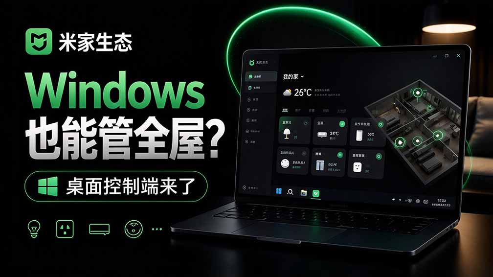 （21178期）Windows电脑也能管全屋？这下真省心，米家生态桌面控制端来了，Github最新开源，MiHome-Windows-翌晨科技网