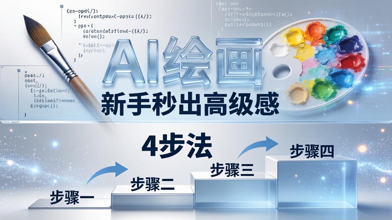 （18225期）AI绘画入门别再硬磕了！即梦4步法：万能提示词公式+BRTR框架，新手秒出高级感-翌晨科技网
