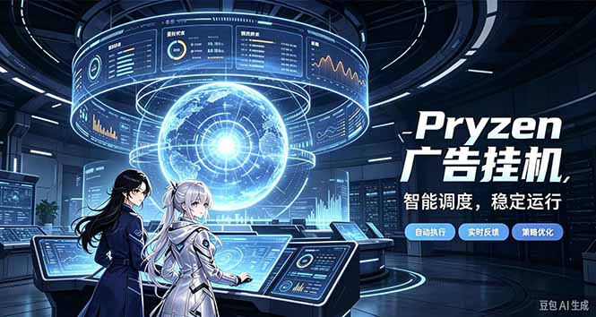 （21102期）Pryzen广告全自动挂机给自己一个交代，门槛低，零基础小白也可以快速上手-翌晨科技网