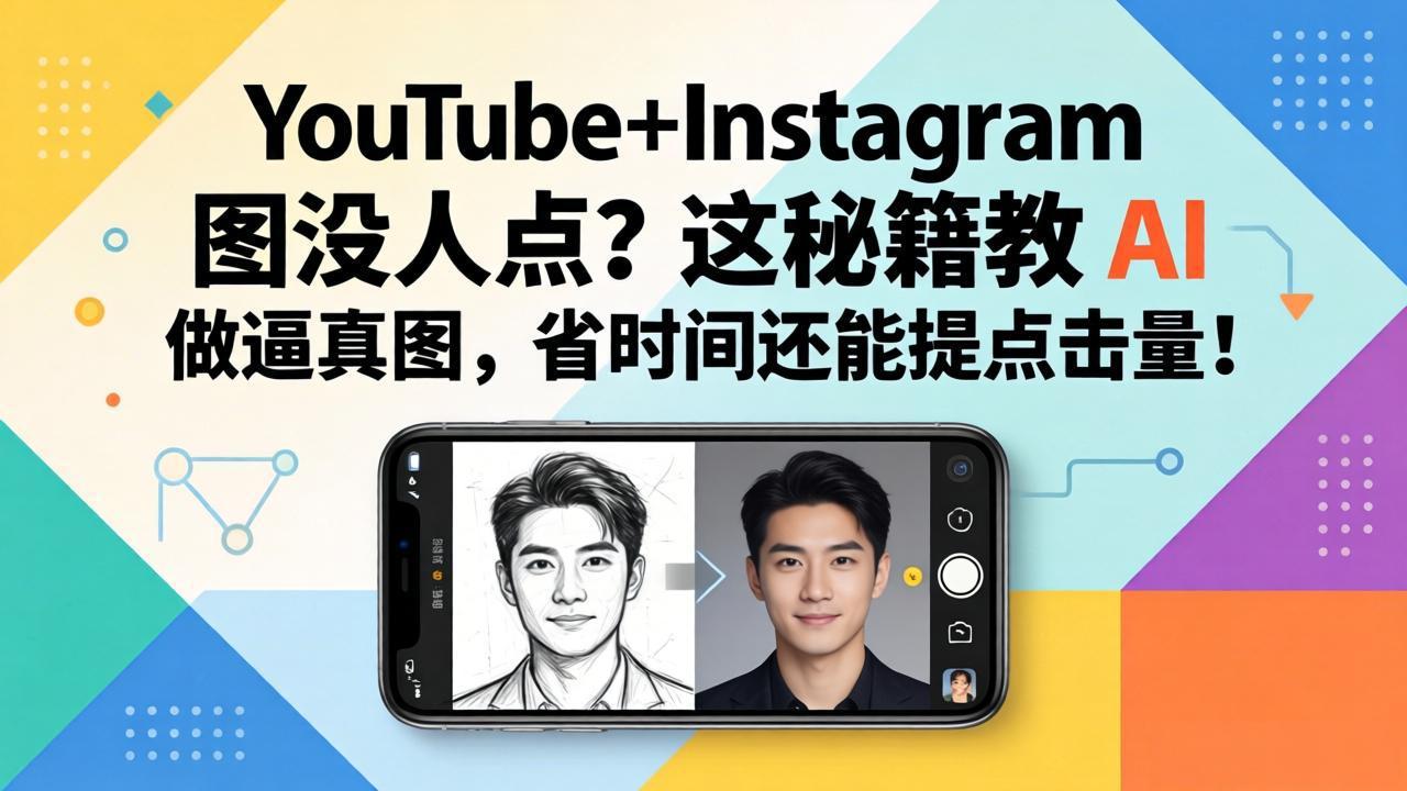 （17911期）YouTube+Instagram 图没人点？这秘籍教 AI 做逼真图，省时间还能提点击量-翌晨科技网