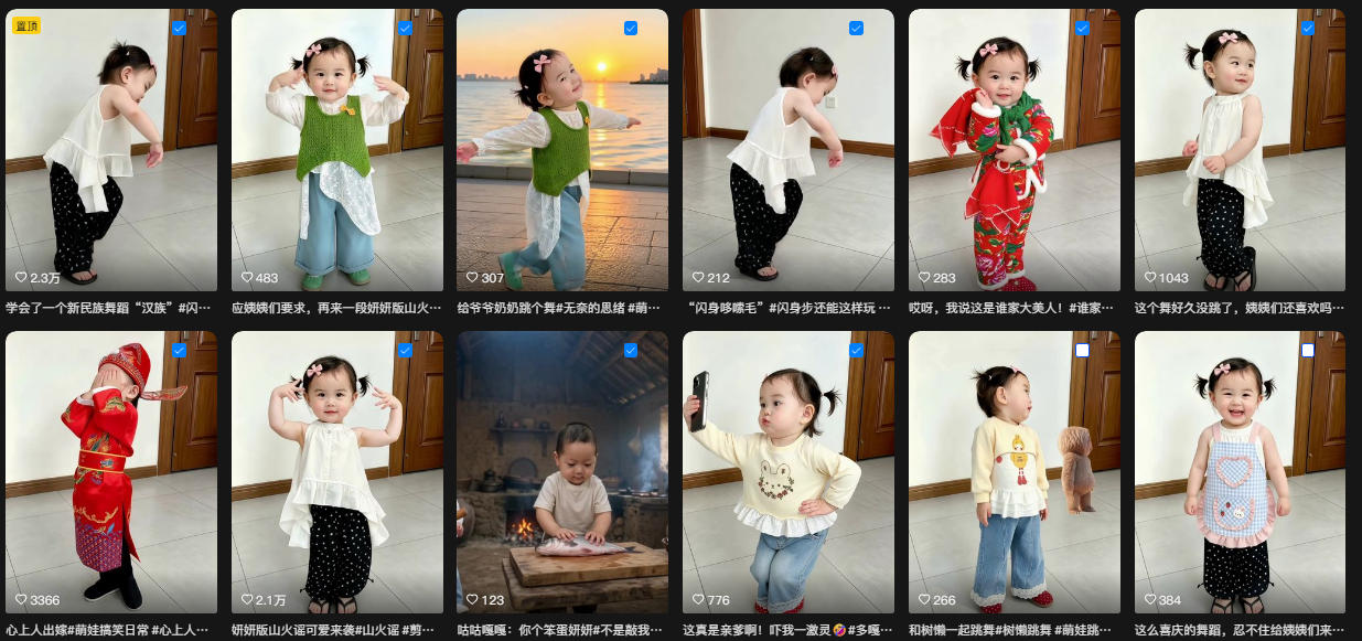 图片[2]-抖音16W粉丝博主的AI萌娃跳舞视频教学，可做视频挂载剪映拉新+各个平台的创作者分成+收徒等多种变现方式，单月1W+-翌晨科技网