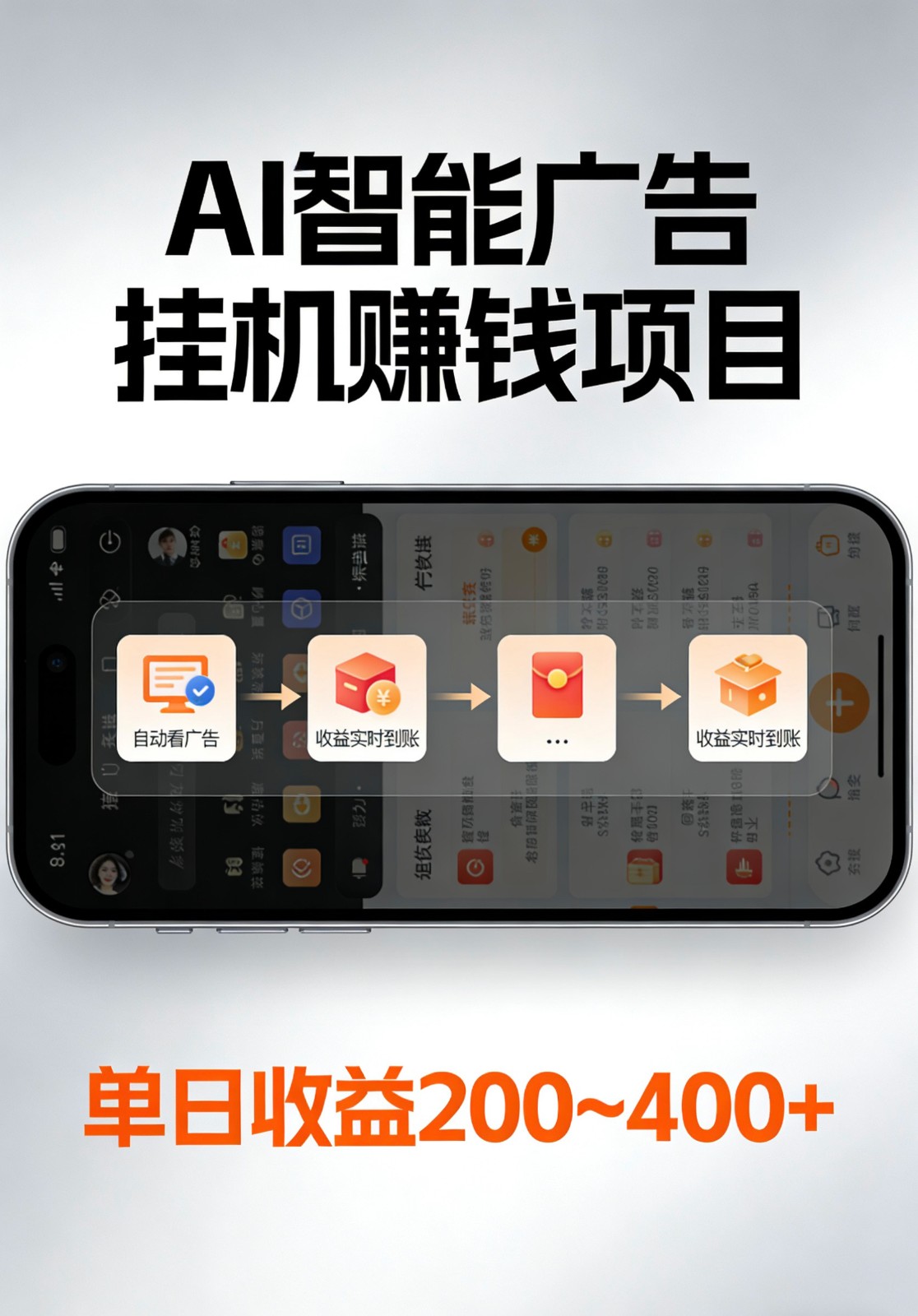 AI智能挂机看广告，全程智能自动运行刷广告赚收益，每日稳定收益200-400+-翌晨科技网