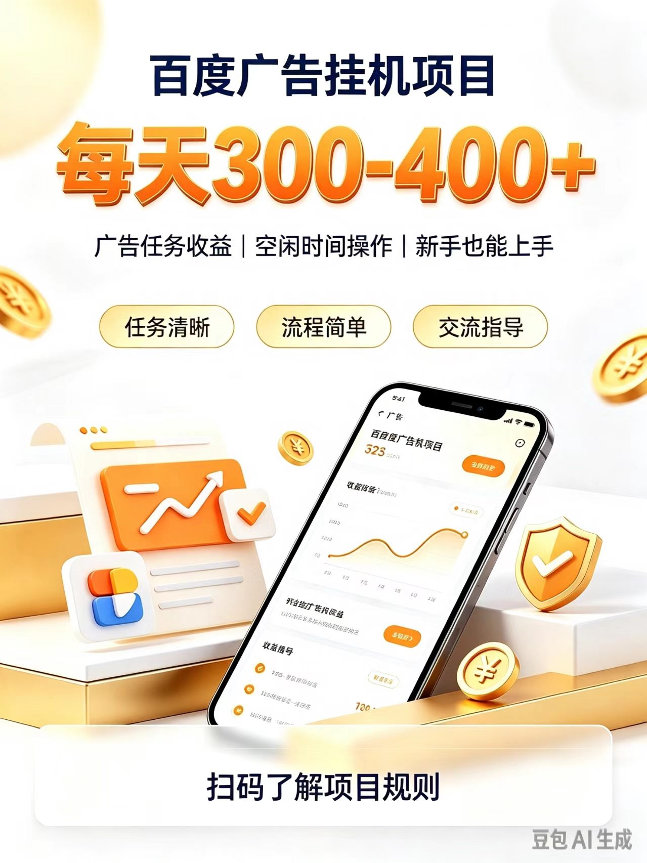 广告挂机0门槛副业，日赚300-400，躺赚稳定风口项目-翌晨科技网