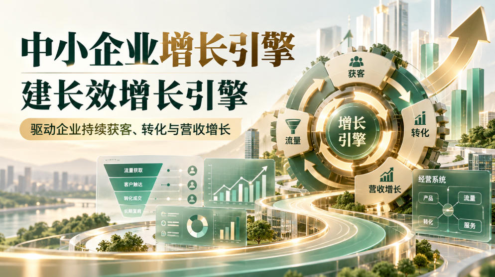 中小企业增长引擎，建长效增长引擎，驱动企业持续获客、转化与营收增长-翌晨科技网
