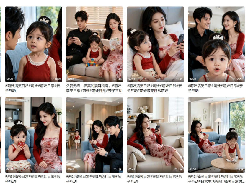 图片[2]-AI亲子搞笑短剧实操课，对标爆款账号，1小时课程带你0基础掌握制作，涨粉带货双丰收-翌晨科技网