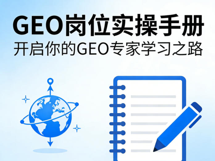 GEO岗位实操手册，开启你的GE0专家学习之路-翌晨科技网