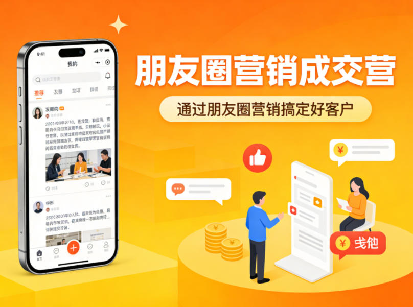 朋友圈营销成交营，通过朋友圈营销来搞定好客户-翌晨科技网