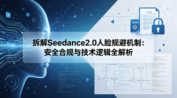 拆解Seedance2.0人脸规避机制：安全合规与技术逻辑全解析-翌晨科技网