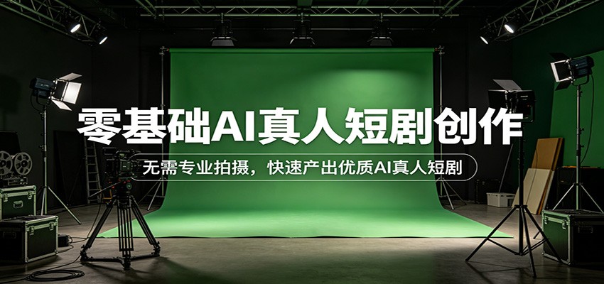 零基础AI真人短剧创作：无需专业拍摄，快速产出优质AI真人短剧-翌晨科技网