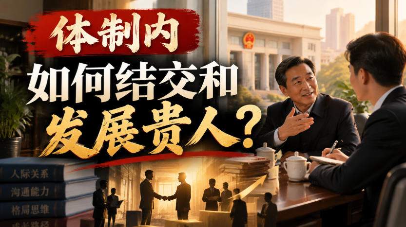 某公众号付费文章：体制内，如何结交和发展贵人?-翌晨科技网