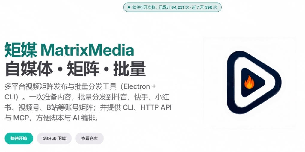 图片[2]-一条视频要发七八个平台，这太麻烦了？自媒体矩阵账户批量发布工具来了！开源且免费MatrixMedia-翌晨科技网