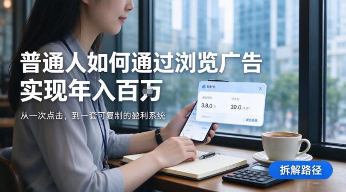 2026最新技术，24小时全自动浏览广告，全网独家项目，单台设备日入200+新手小白可快速上手，支持实地学习实地考察【揭秘】-翌晨科技网