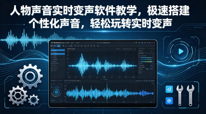 人物声音实时变声软件教学，极速搭建个性化声音，轻松玩转实时变声-翌晨科技网