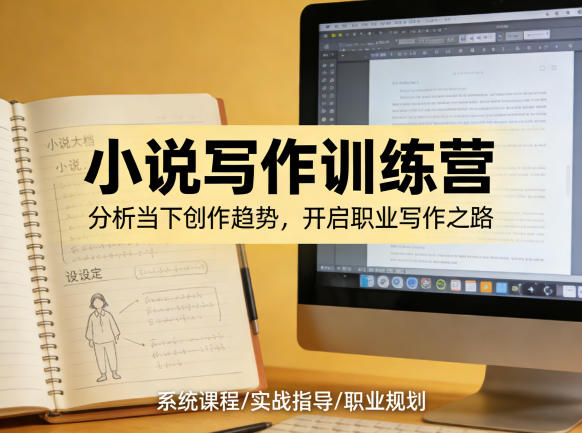 小说加写作训练营，带你分析如何在当下脱颖而出，开启你的职业创作之路-翌晨科技网