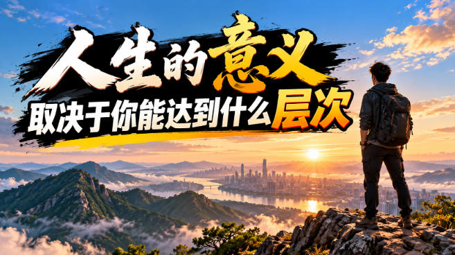 某公众号付费文章：人生的意义，取决于你能达到什么层次-翌晨科技网