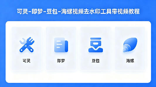 可灵–即梦–豆包–海螺视频去水印工具带视频教程-翌晨科技网