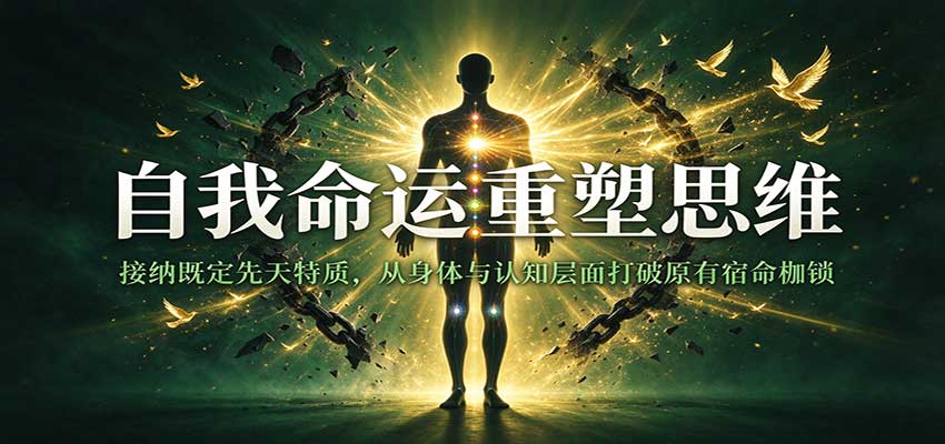 自我命运重塑思维：接纳既定先天特质，从身体与认知层面打破原有宿命枷锁-翌晨科技网
